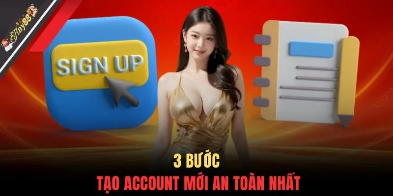 3 bước tạo account mới an toàn nhất