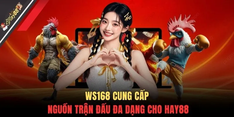 WS168 cung cấp nguồn trận đấu đa dạng cho HAY88